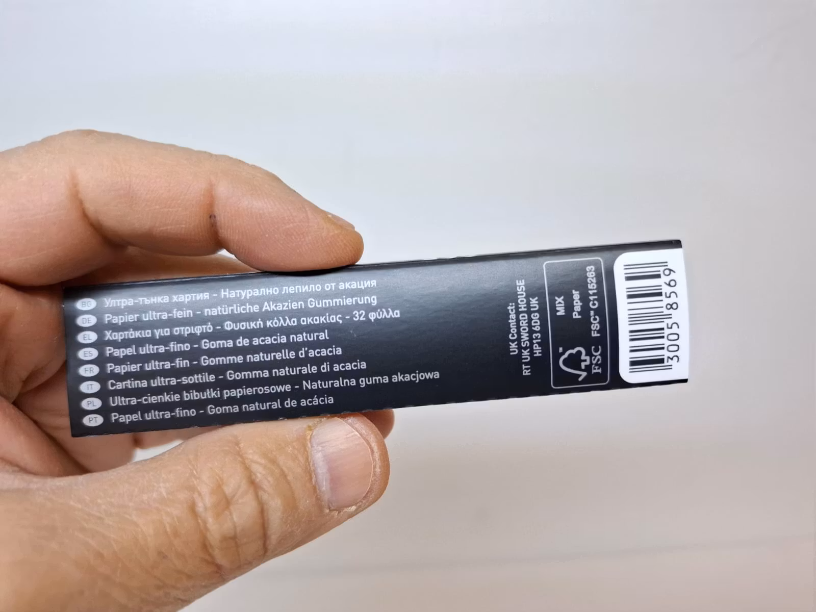 OCB Kingsize Slim (8 förpackningar) cigarettpapper