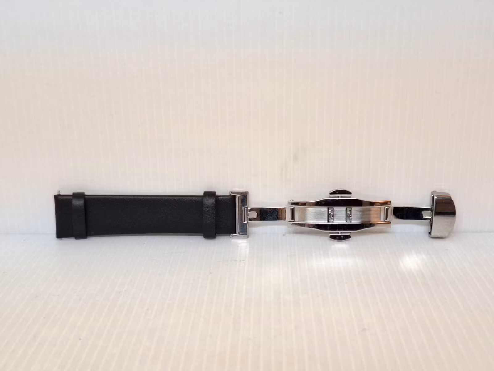 Armband SVART "METALL" (18 mm)