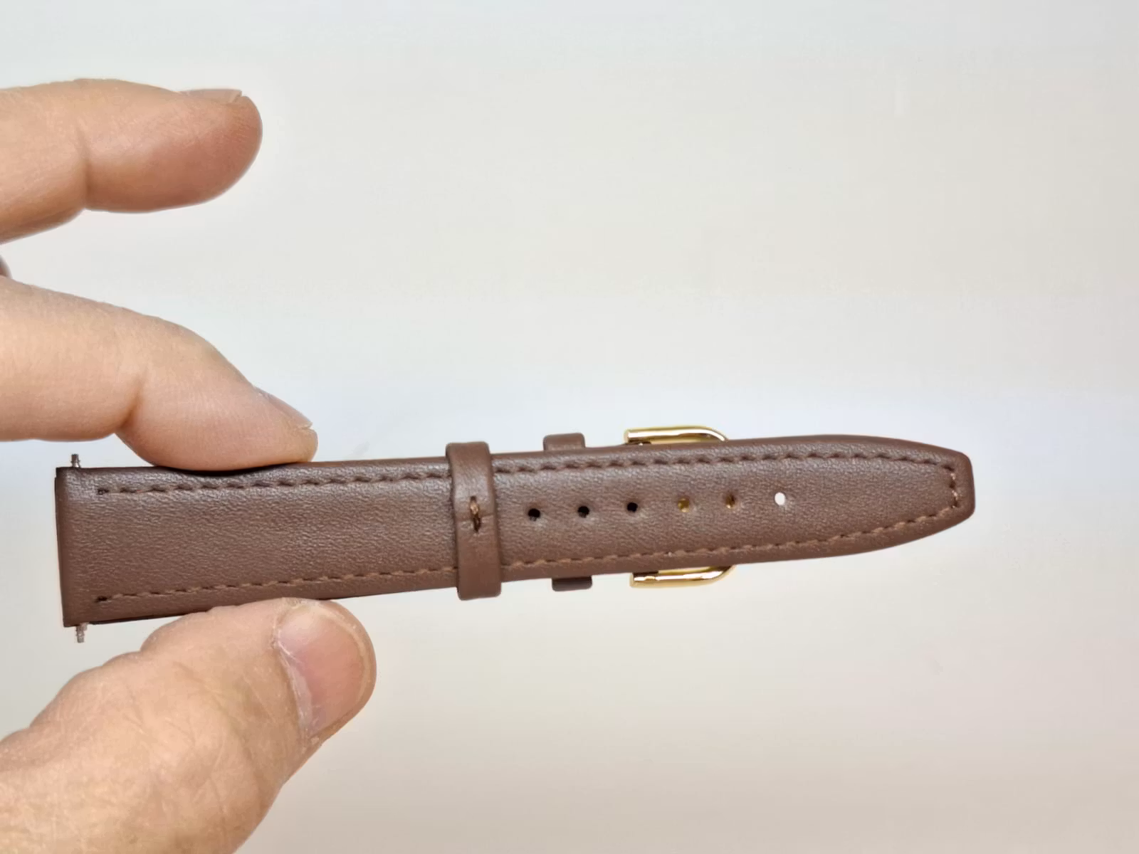 Armband BRUN KALVSKINN (18 mm)