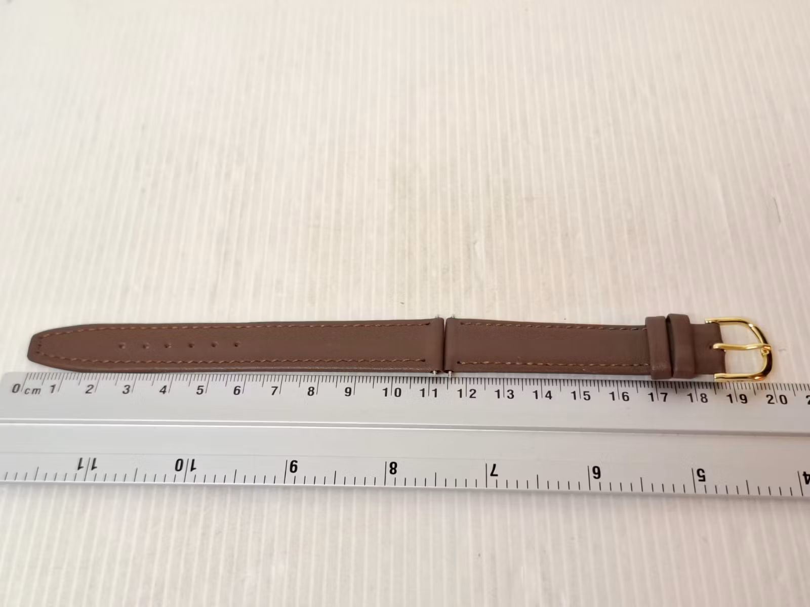 Armband BRUN KALVSKINN (18 mm)