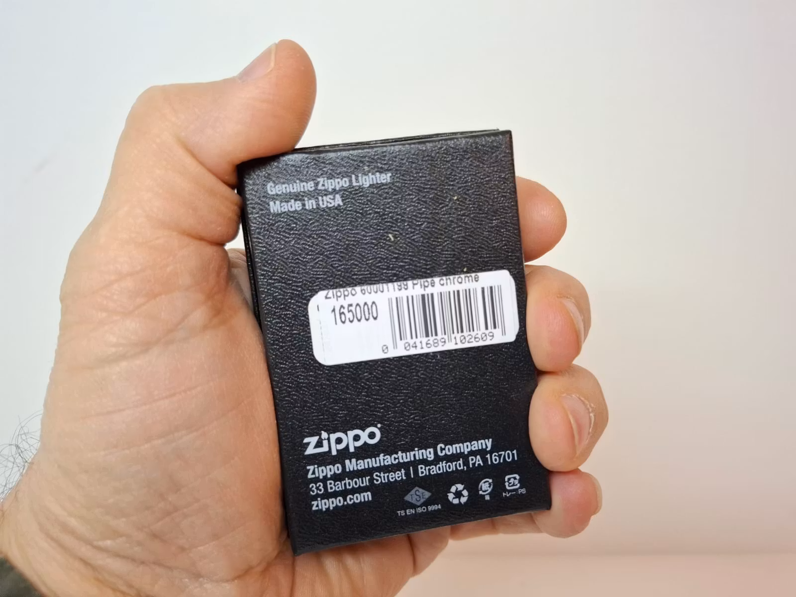 Zippotändare PIPE + tillbehör