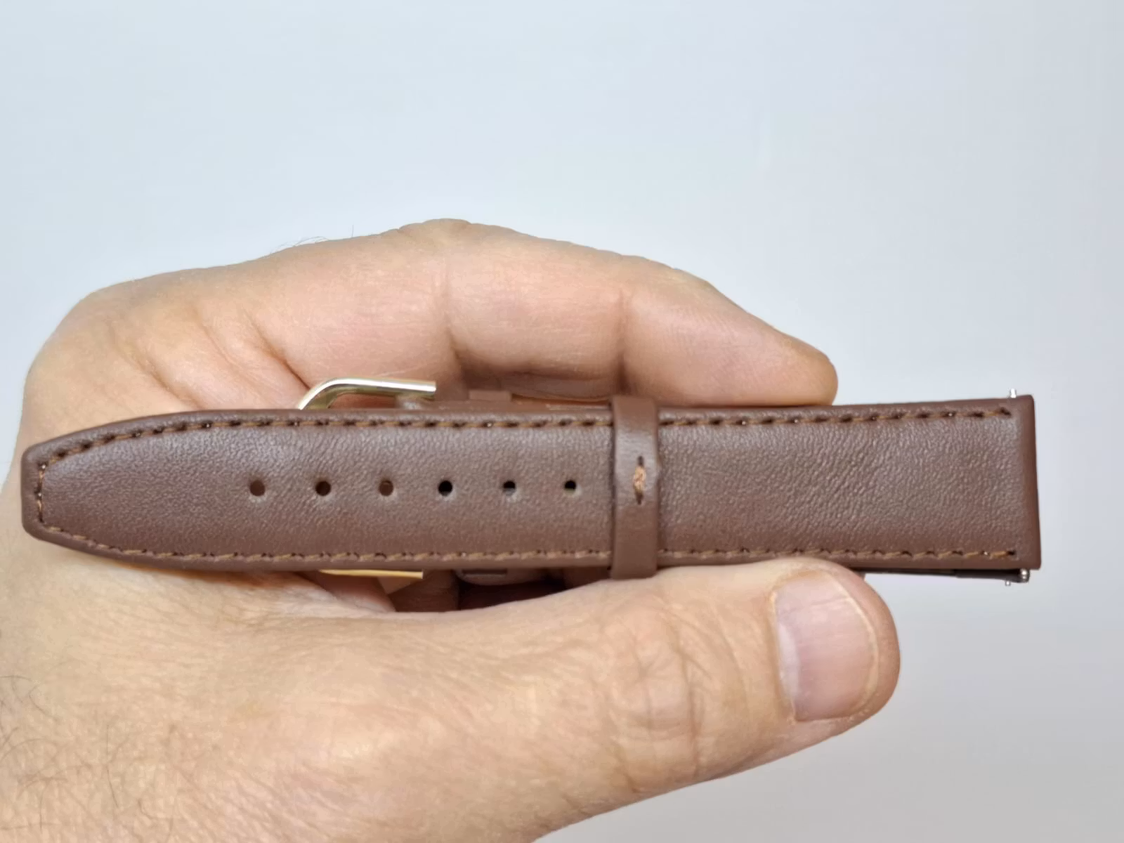 Armband BRUN KALVSKINN (20 mm)