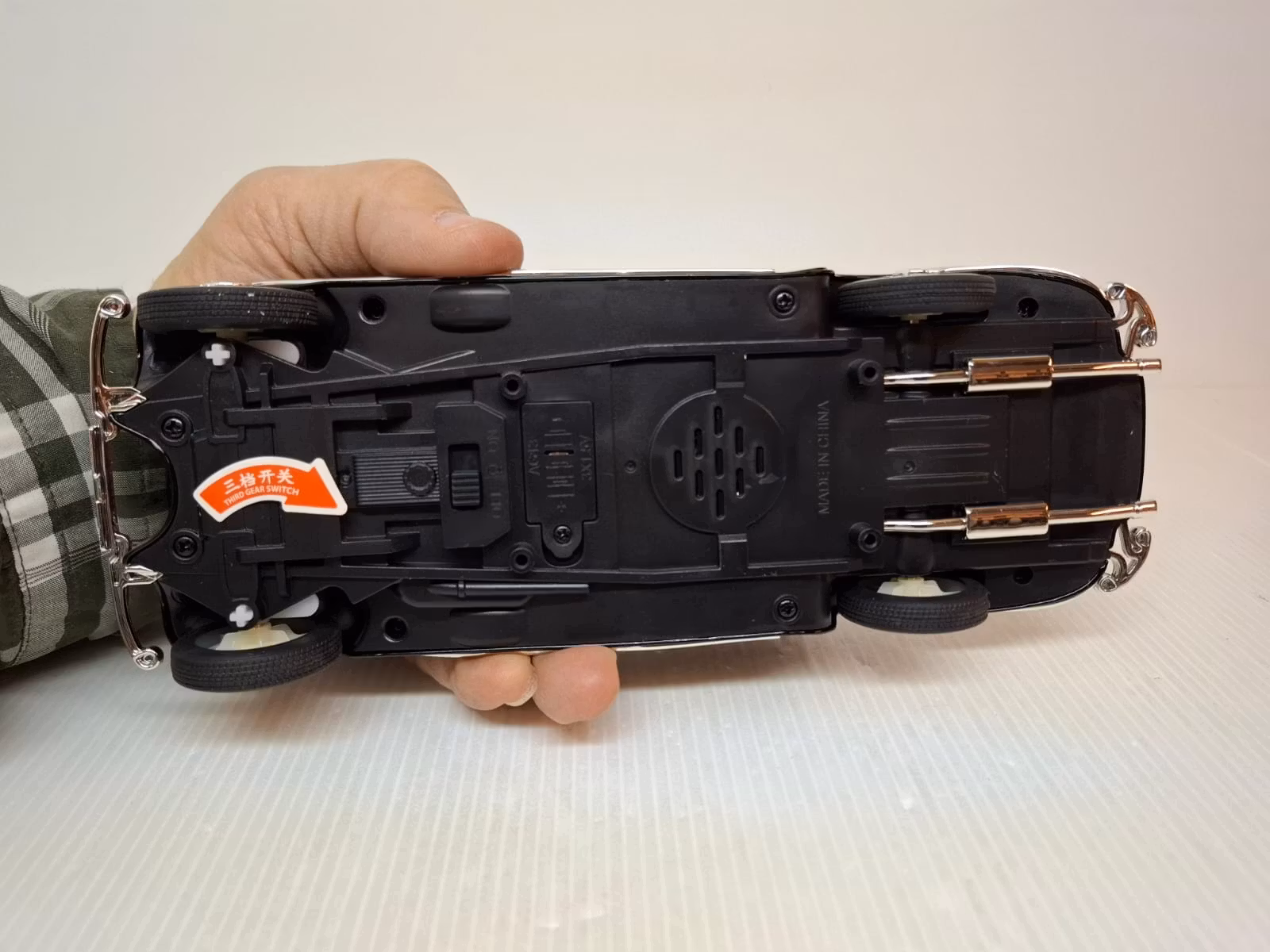 Modellbil Mercedes-Benz 500K Roadster 1936 - Skala 1:24