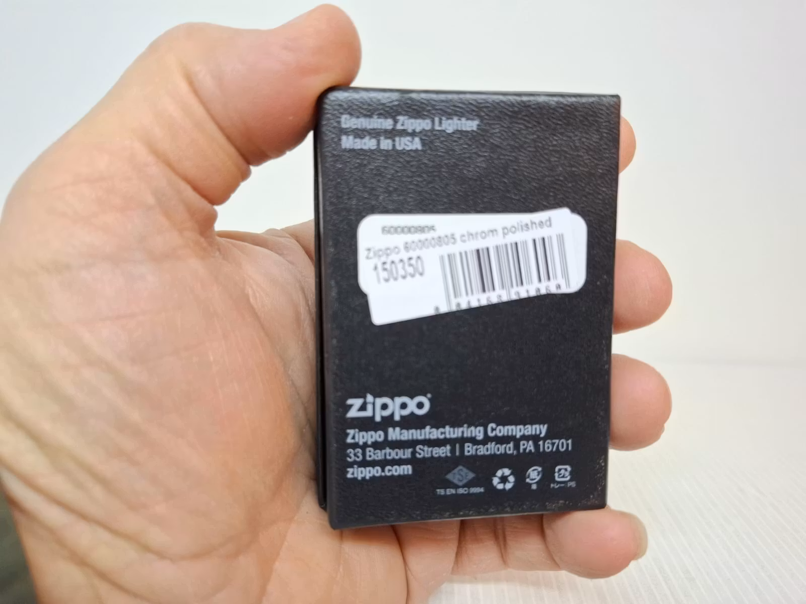 Zippotändare BLANK + tillbehör