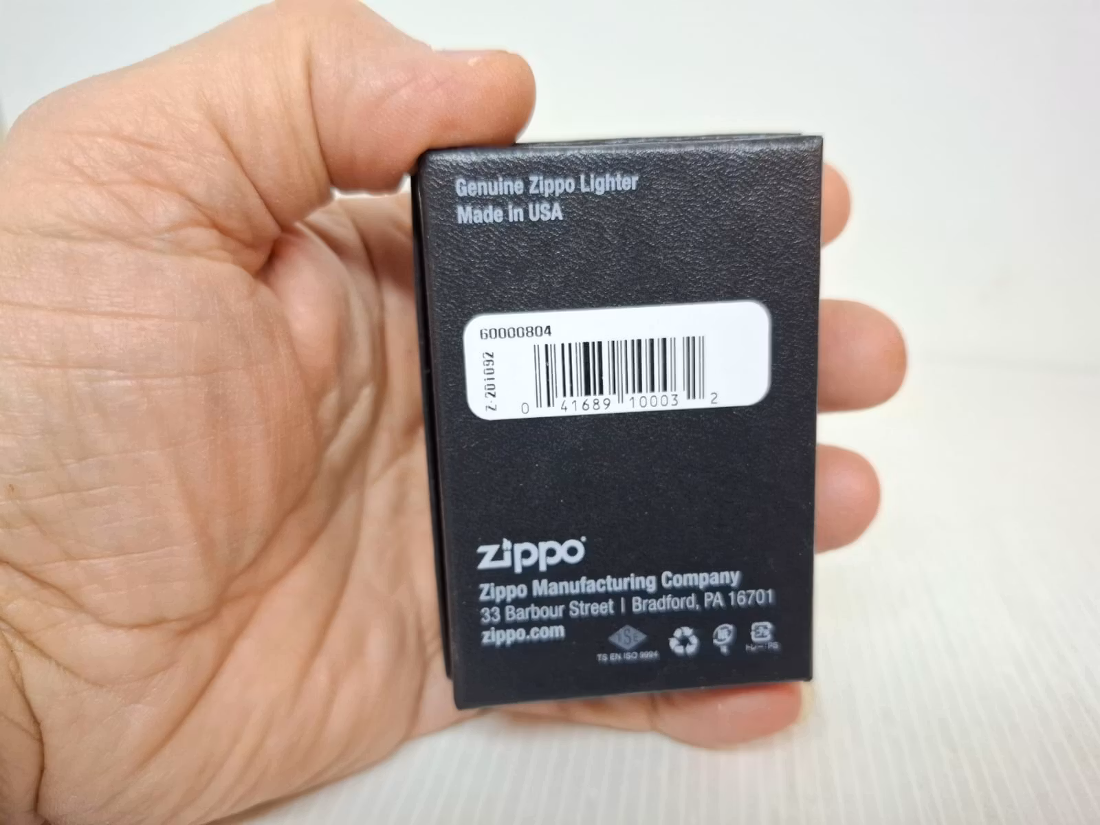 Zippotändare BORSTAD + tillbehör
