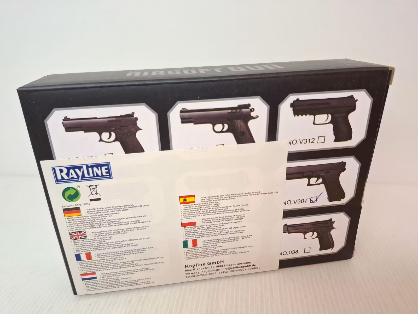 Soft Air Gun "Glock" Plast (Air Soft)