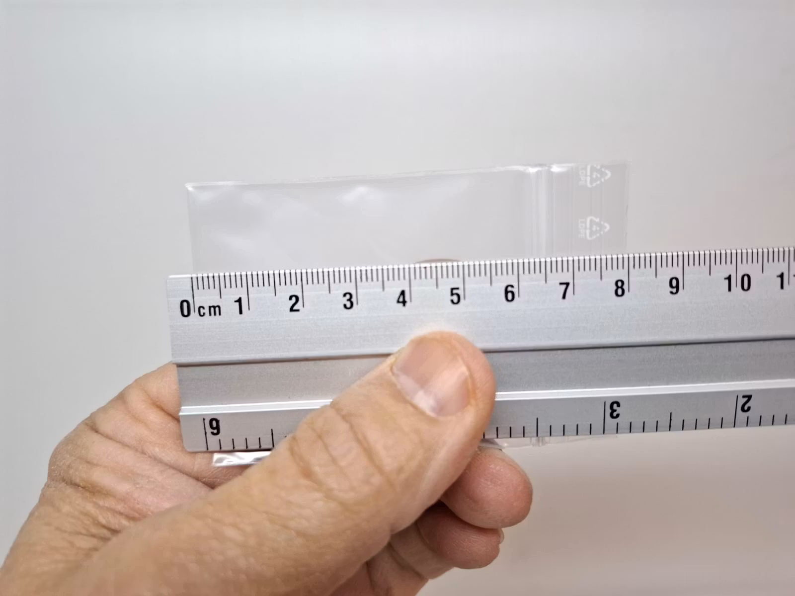DISPLAY: Blixtlåspåsar / Zippåsar: 55x65 mm TJOCK (0.090mm)