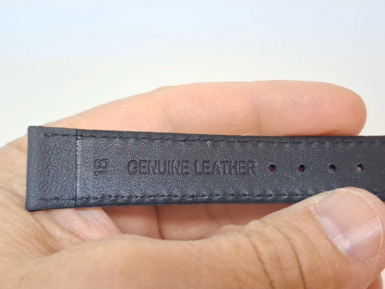 Armband SVART (18 mm) + tillbehör