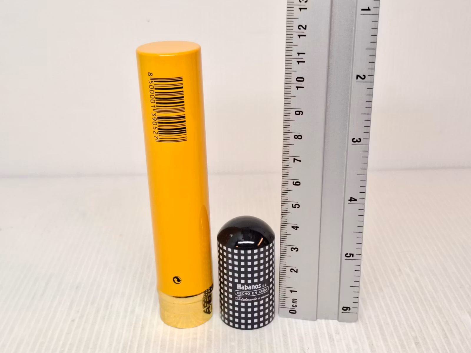 Cigarraskkopp / Askfat COHIBA + Tub COHIBA Aluminium