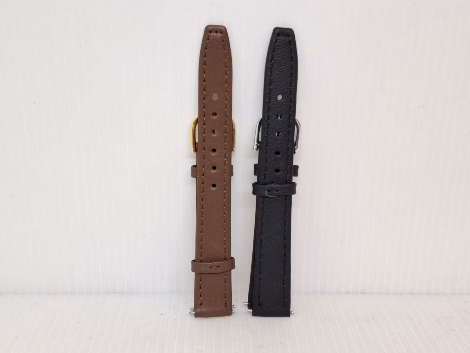 Armband BRUN/SVART KALVSKINN (14 mm)