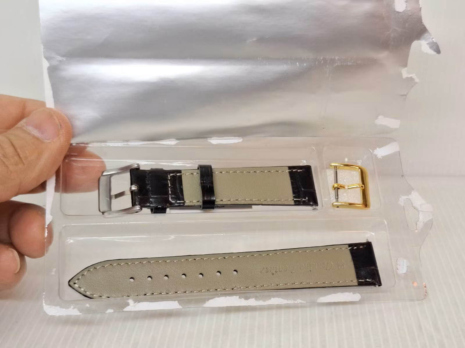 Armband SVART (18 mm) + tillbehör