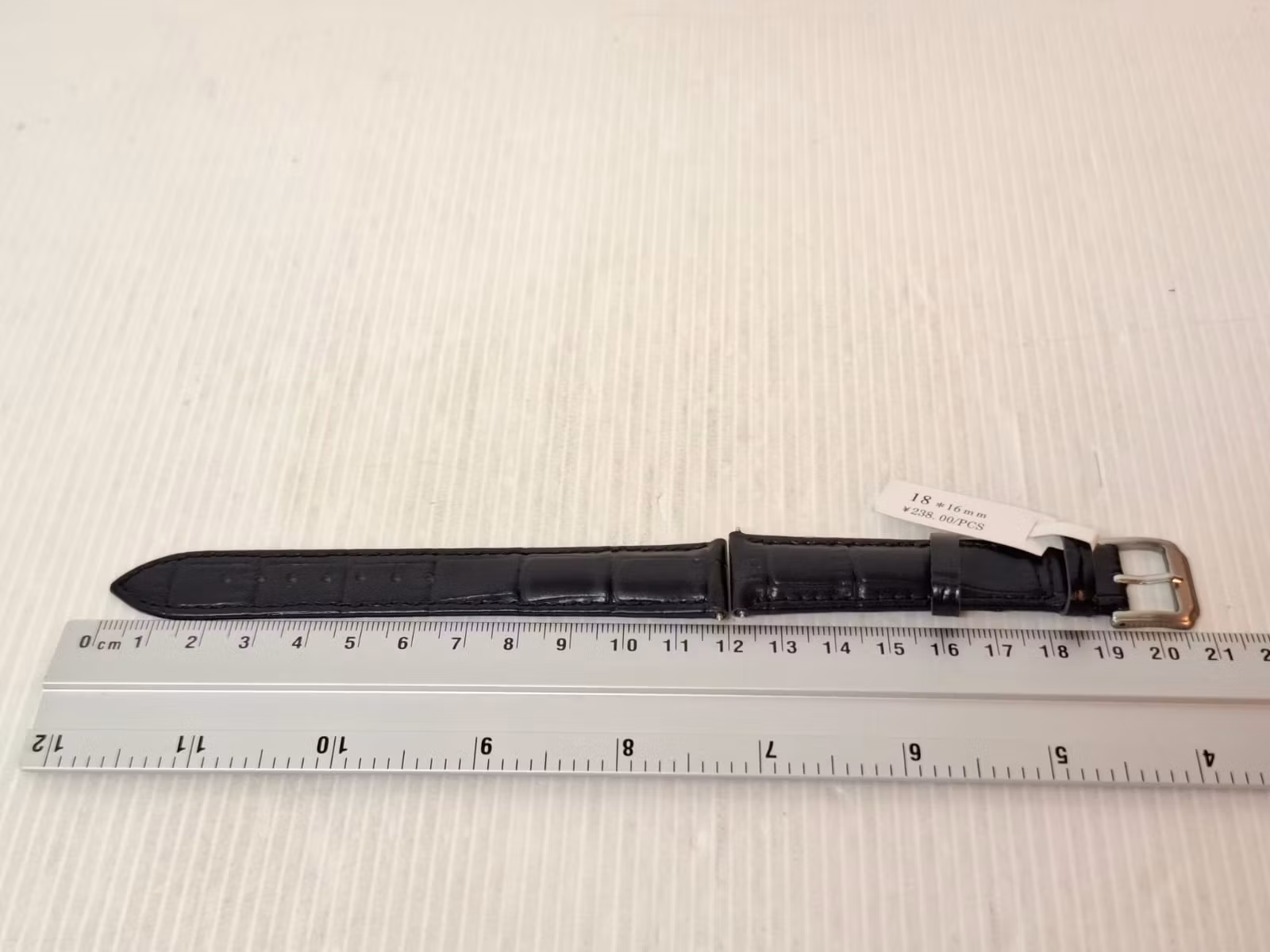 Armband SVART (18 mm) + tillbehör