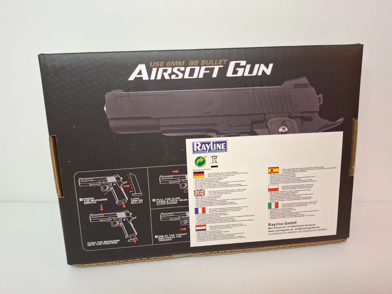 Soft Air Gun Colt 2 (Air Soft)