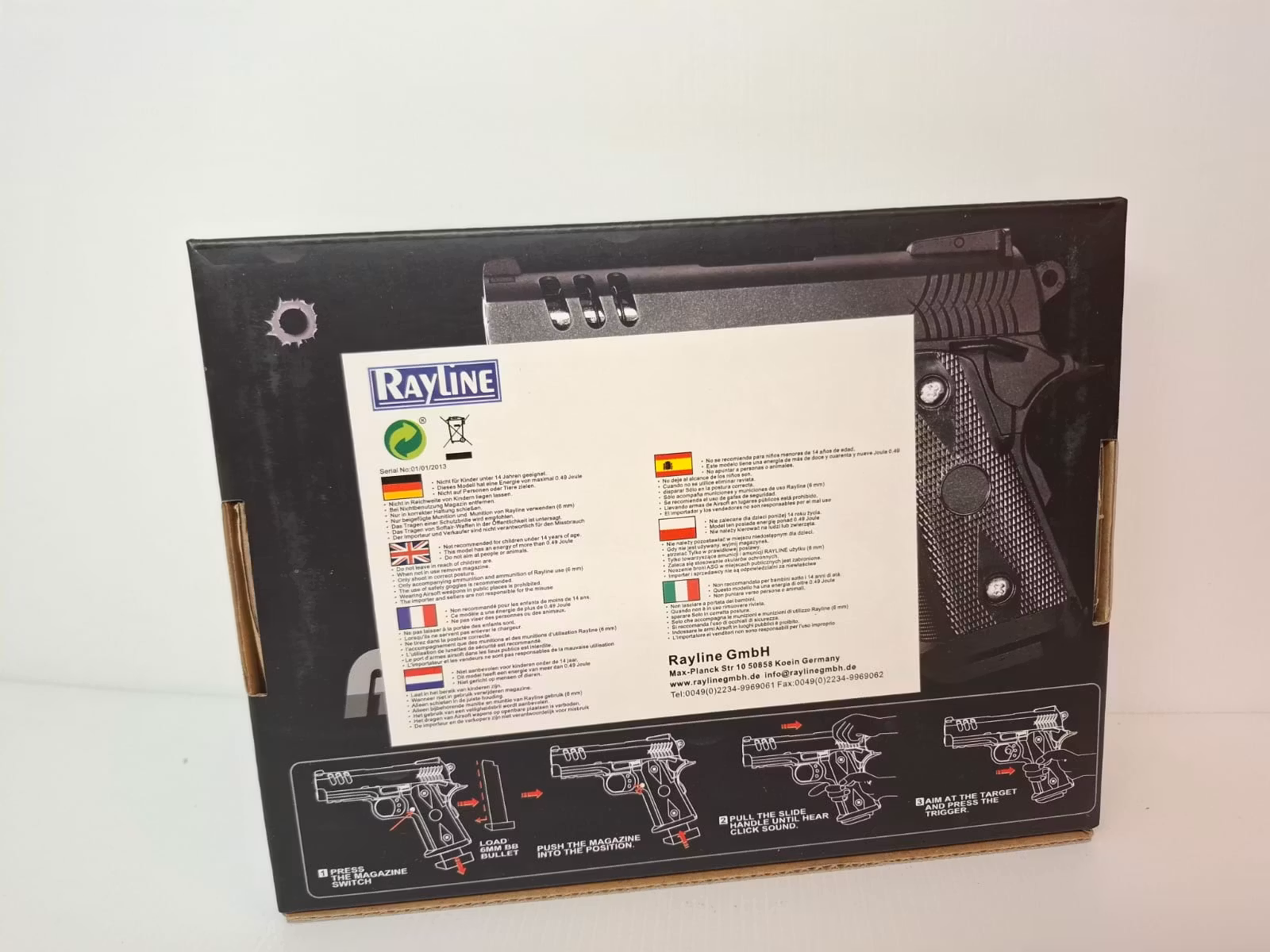 Soft Air Gun Zink (Air Soft)