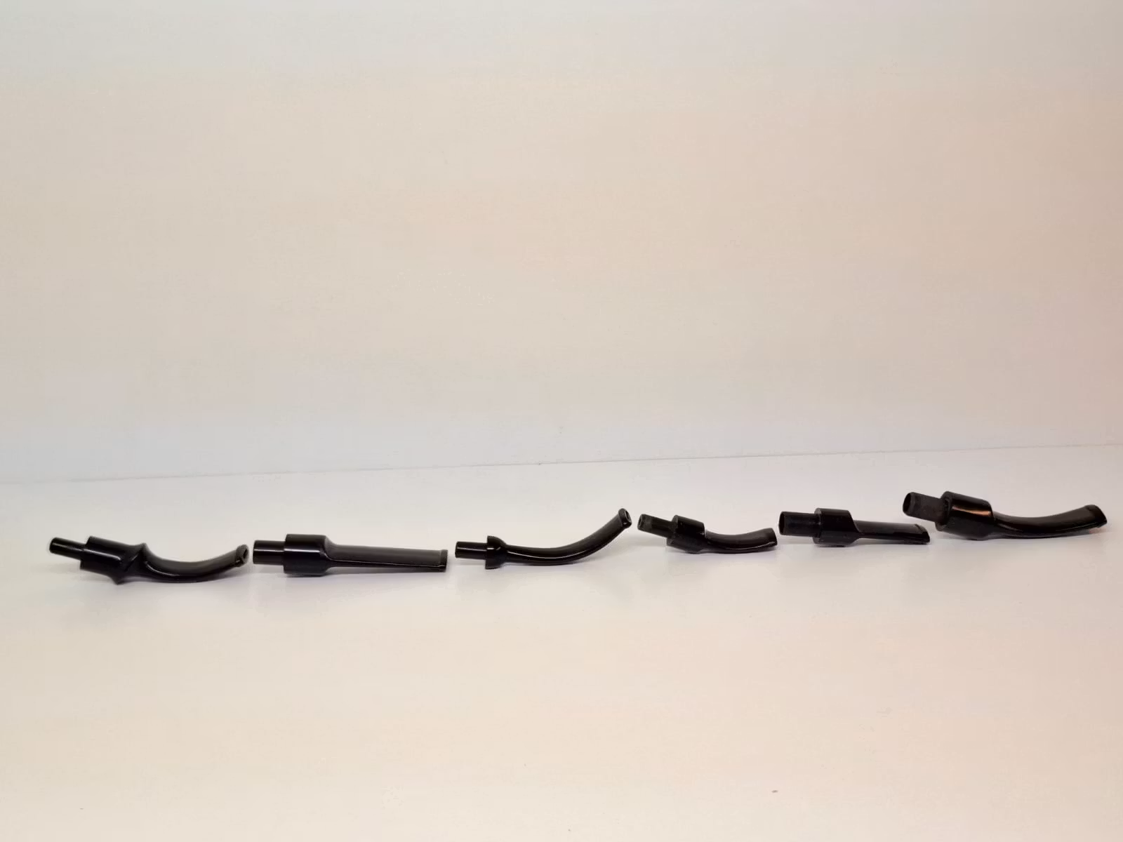 Pipmunstycke / Pipskaft: 6 stycken (blandade storlekar)