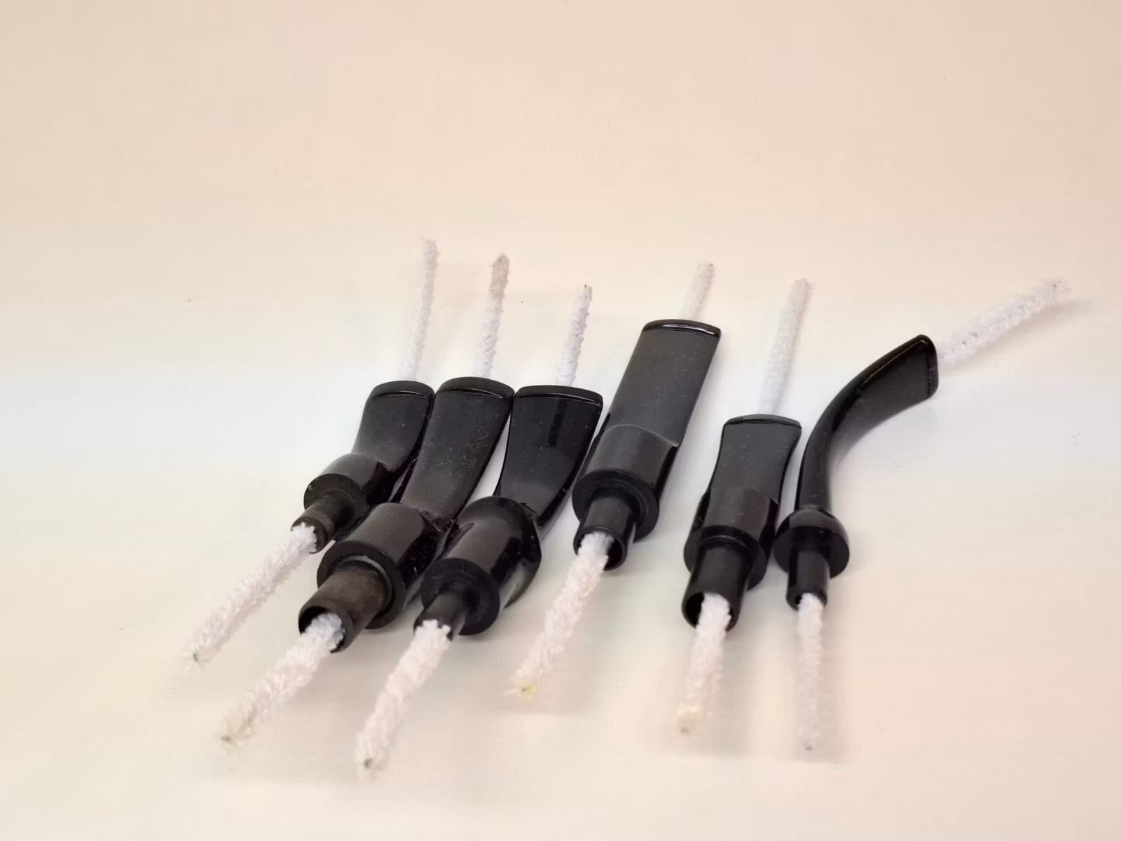 Pipmunstycke / Pipskaft: 6 stycken (blandade storlekar)