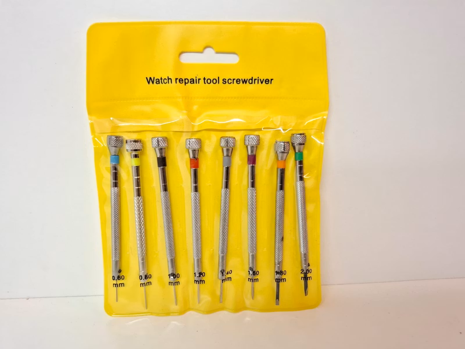 Set med skruvmejsel + Slipverktyg (Klocka/urmakeri verktyg)