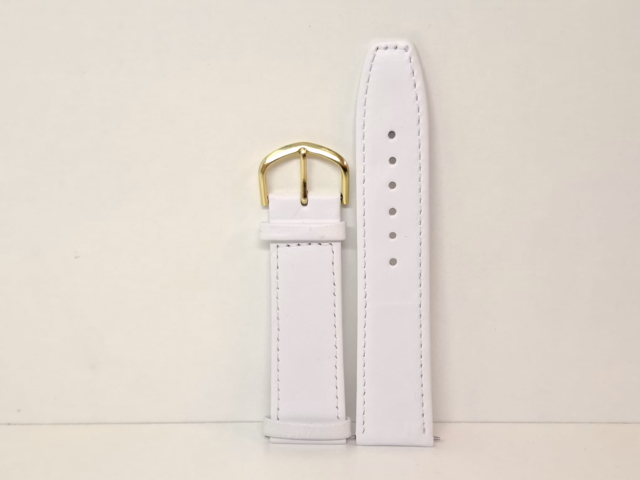 Armband VIT KALVSKINN (22 mm)