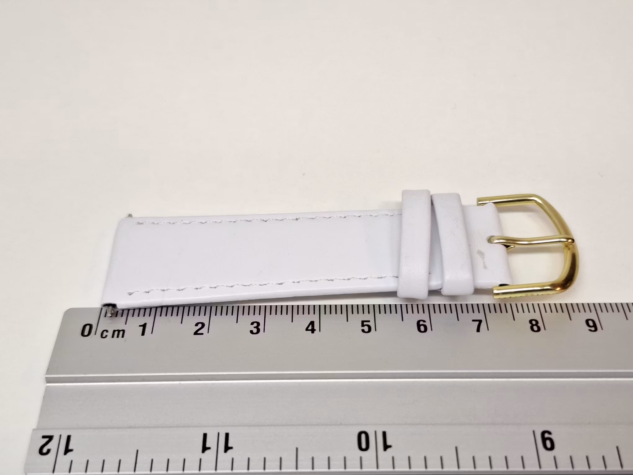 Armband VIT KALVSKINN (22 mm)