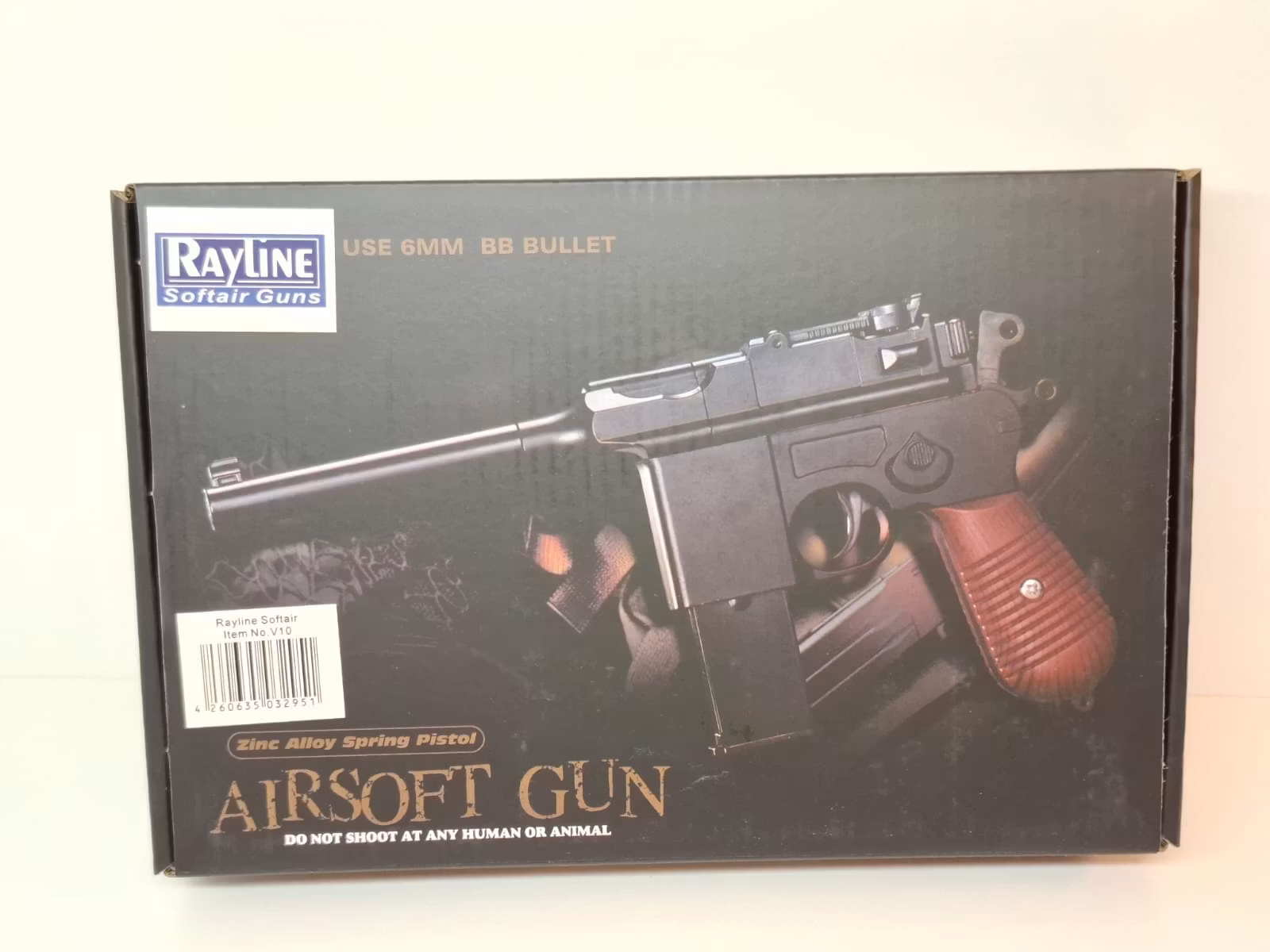 Soft Air Gun "C96 MAUSER" metall (Air Soft Pistol)