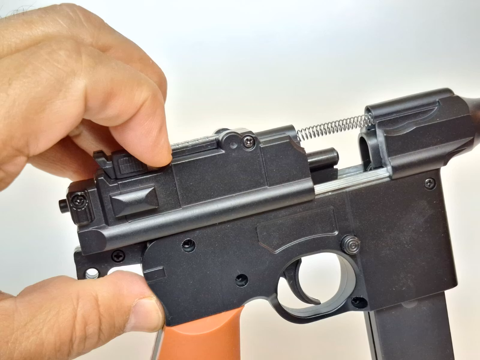 Soft Air Gun "C96 MAUSER" metall (Air Soft Pistol)