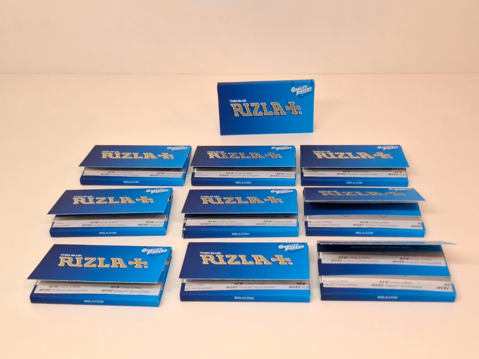 Rizla Blå Mini "Thin" Dubbel (10 förpackningar)