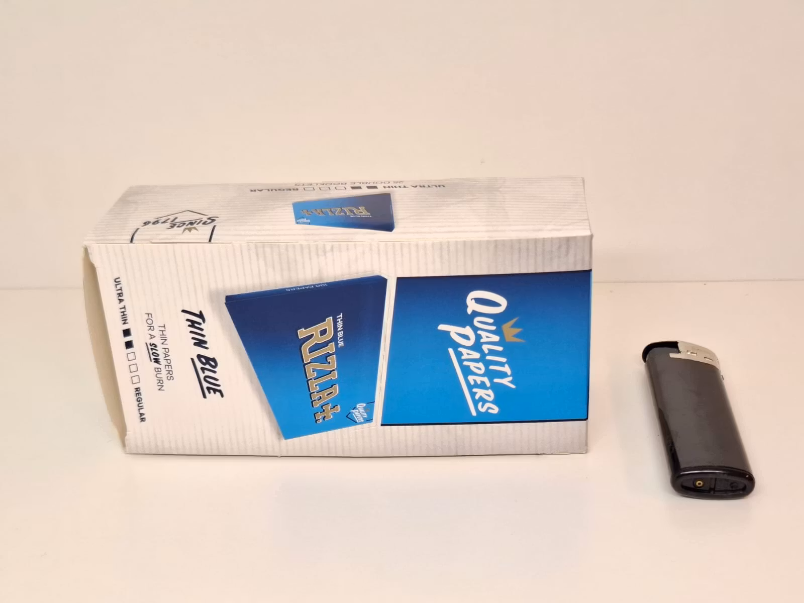 Rizla Blå Mini "Thin" Dubbel (10 förpackningar)