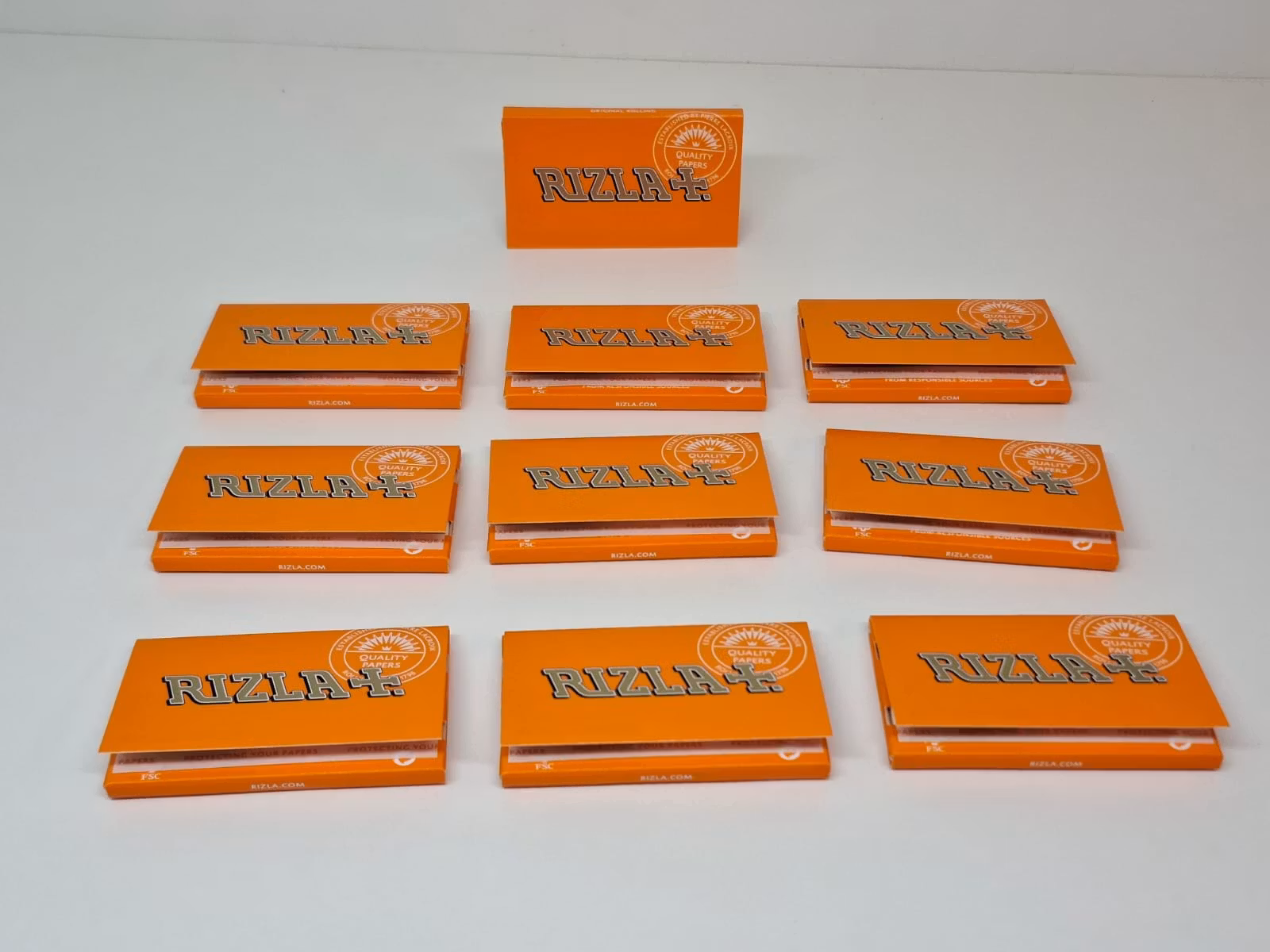 Rizla Orange Mini Dubbel (10 förpackningar)