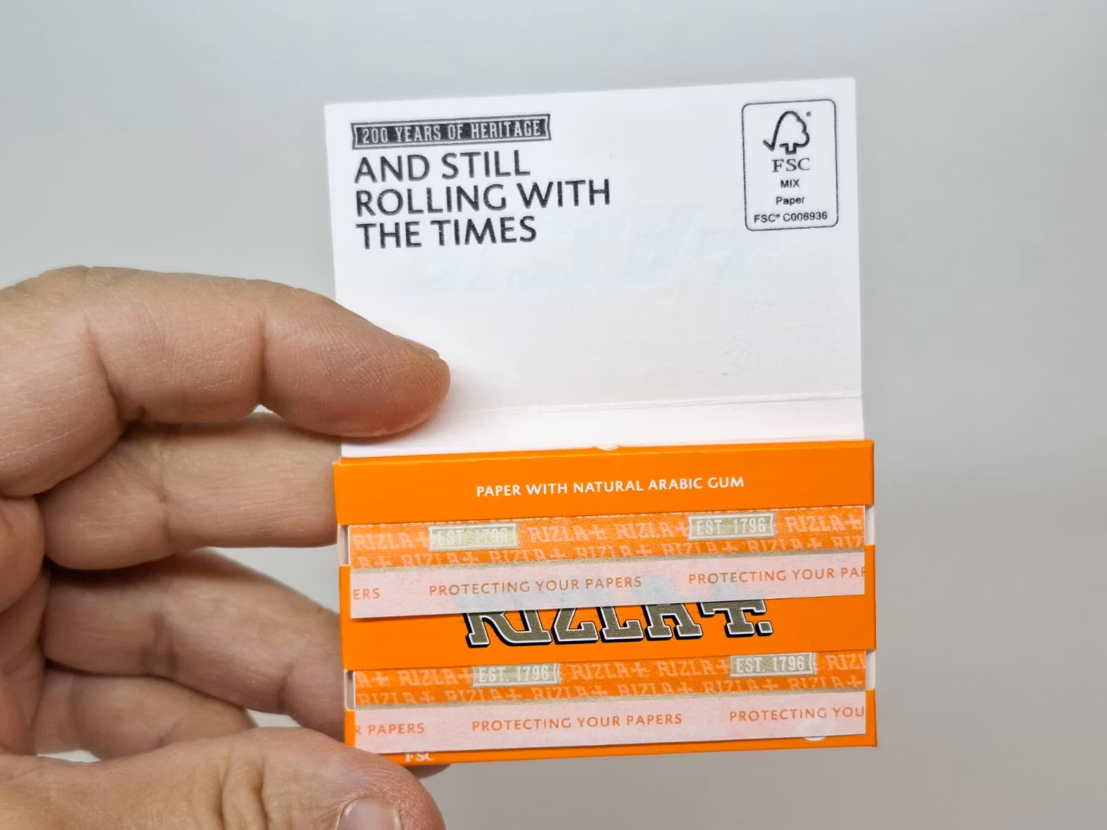 Rizla Orange Mini Dubbel (10 förpackningar)