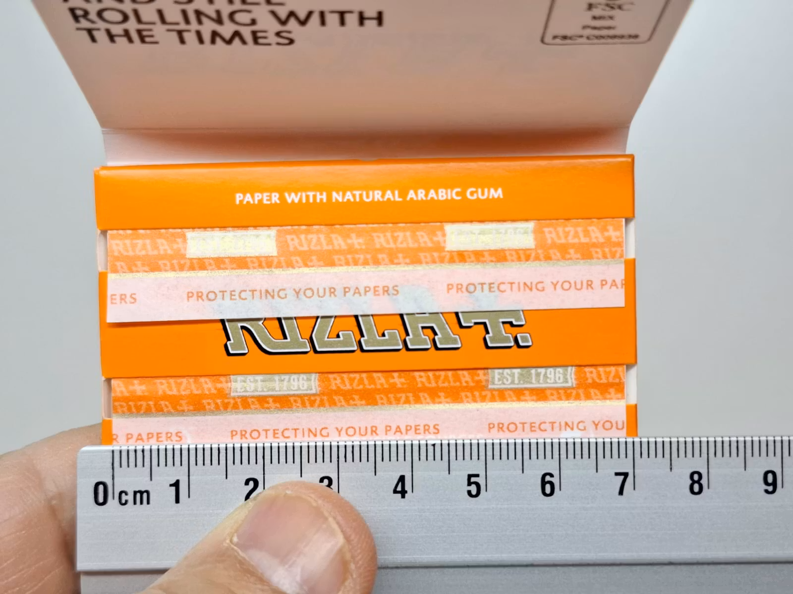 Rizla Orange Mini Dubbel (10 förpackningar)