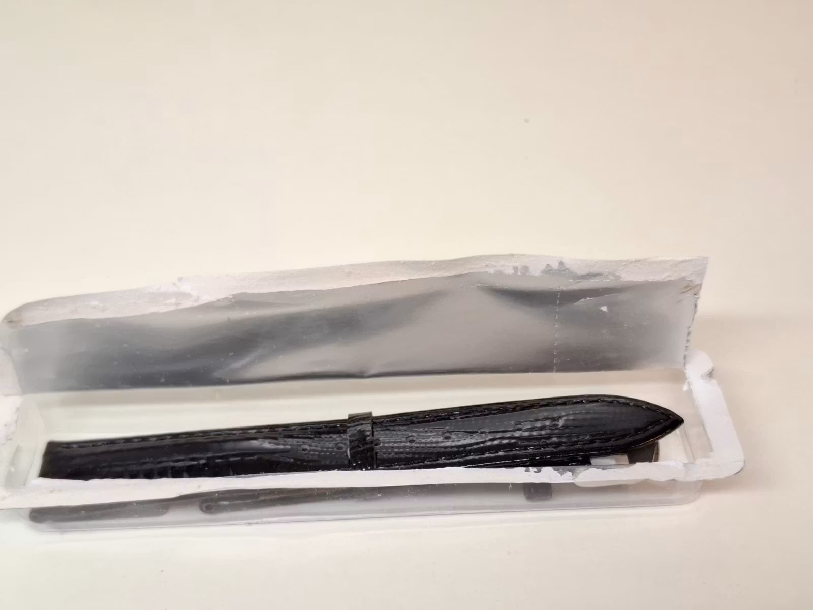 Armband SVART "Glansig" (18 mm)