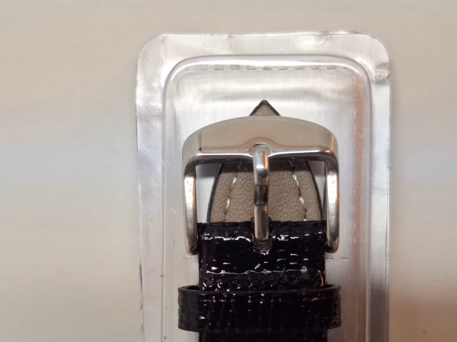 Armband SVART "Glansig" (18 mm)