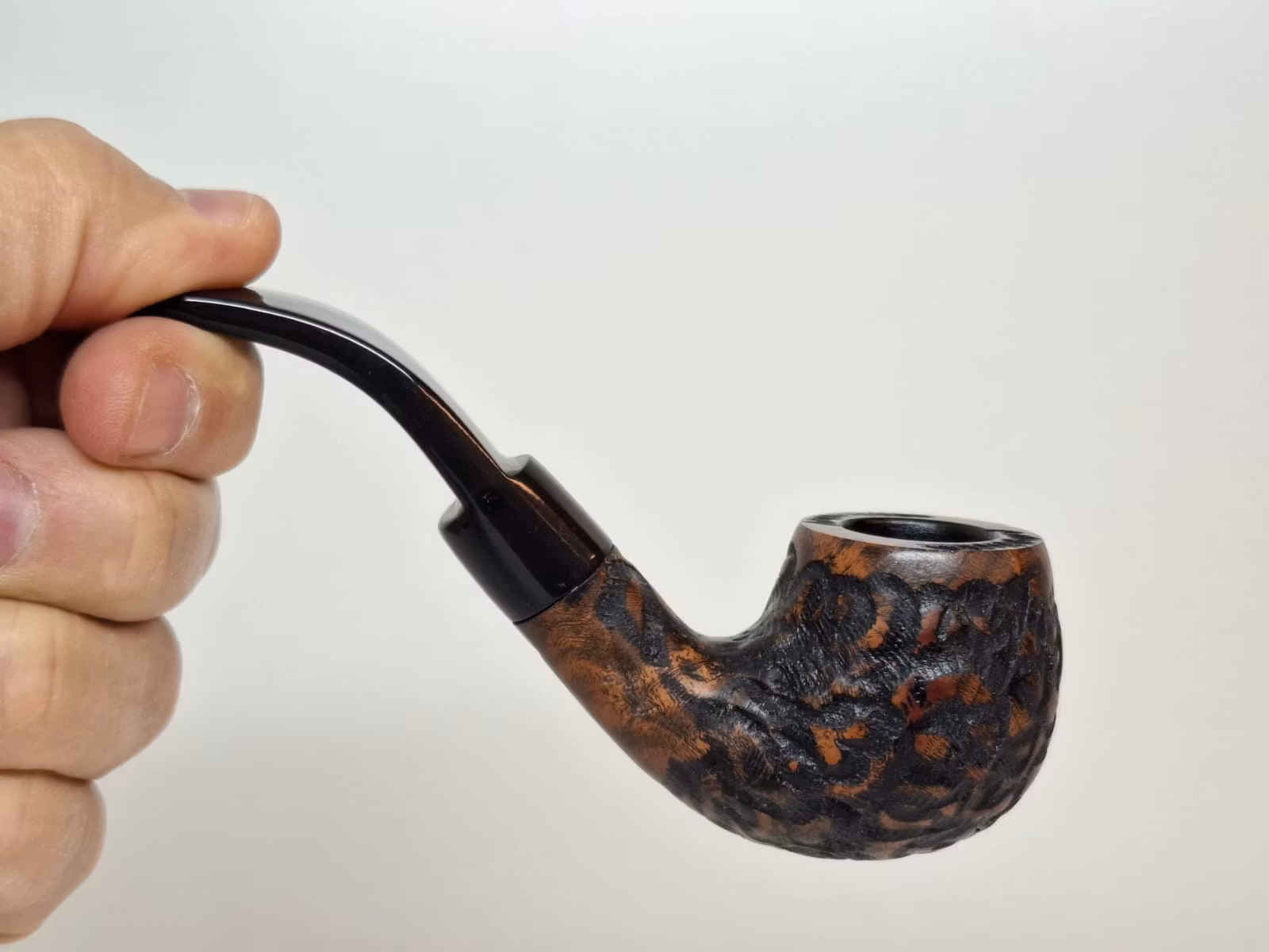 2 stycken Angelo pipor (rak + böjd) + Pipställ