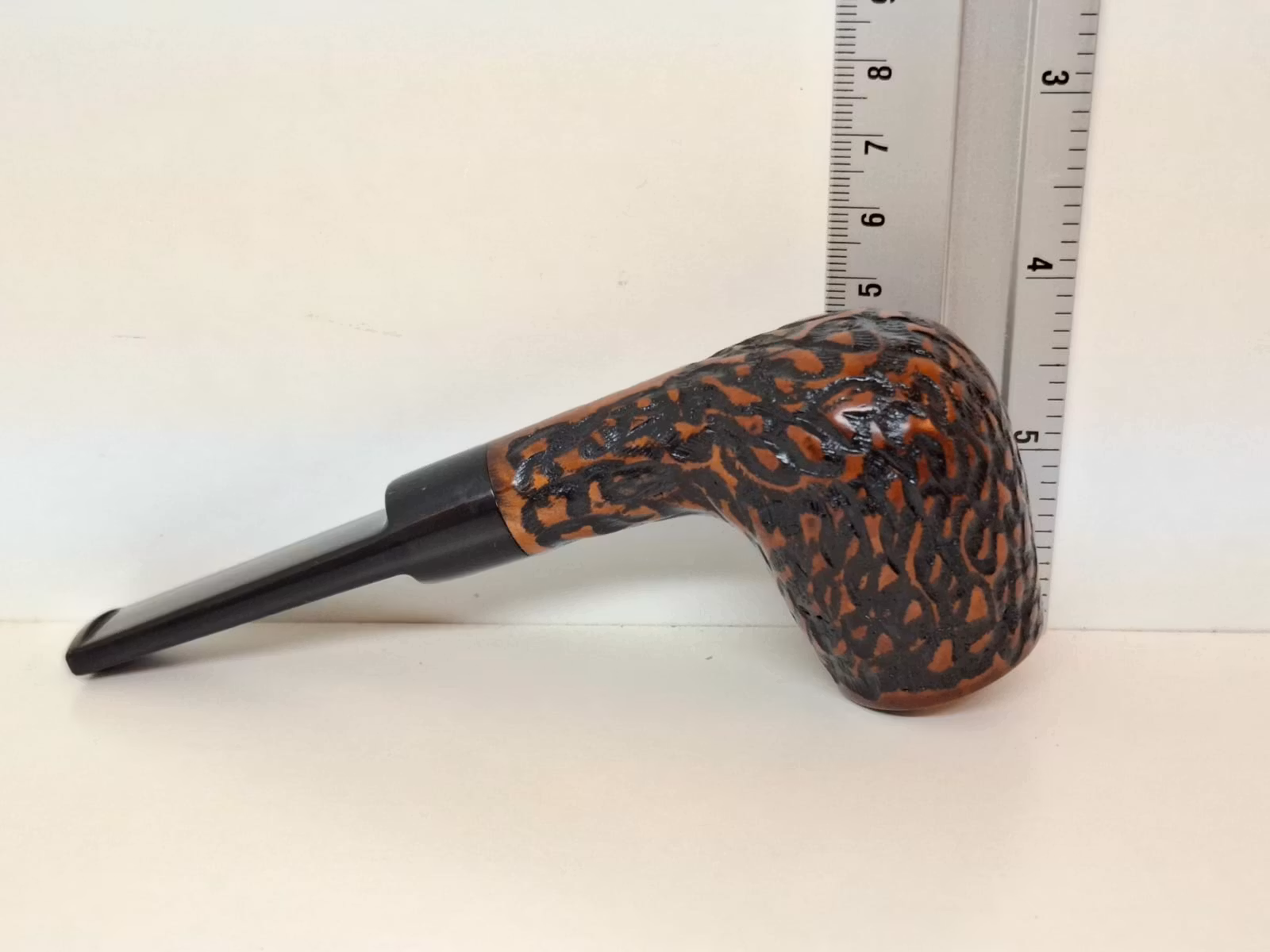 2 stycken Angelo pipor (rak + böjd) + Pipställ