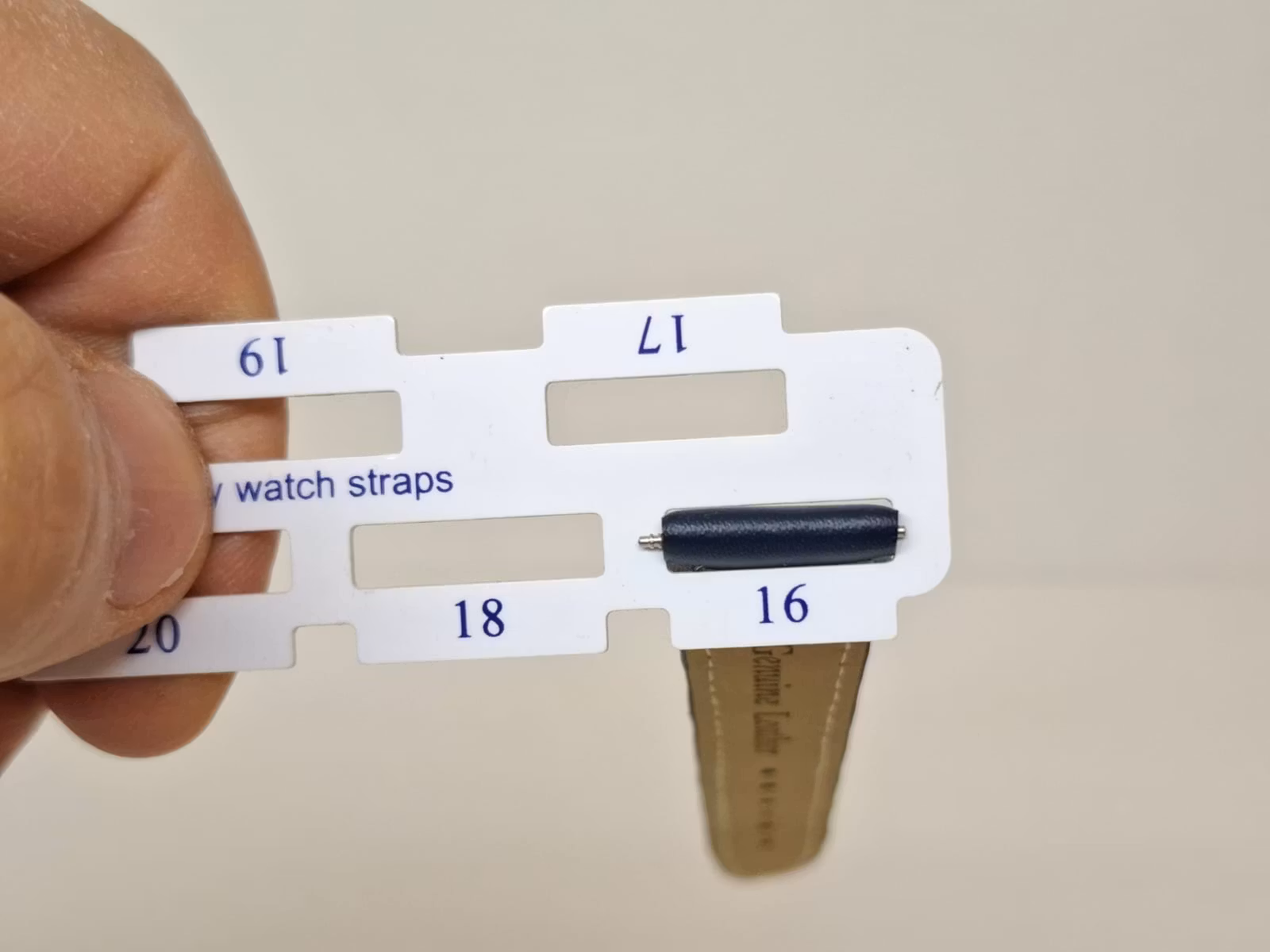 Armband BLÅ (16 mm)