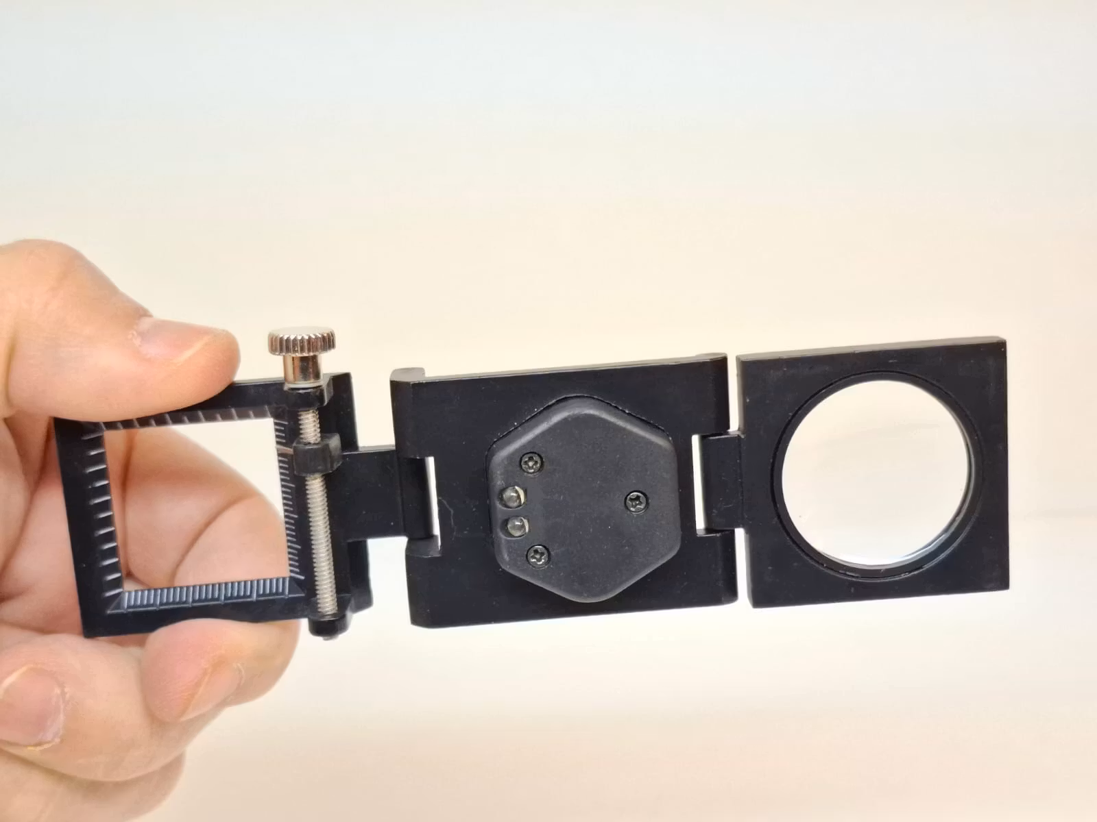 Trådräknare Lupp 10x (Klocka/urmakeri verktyg)