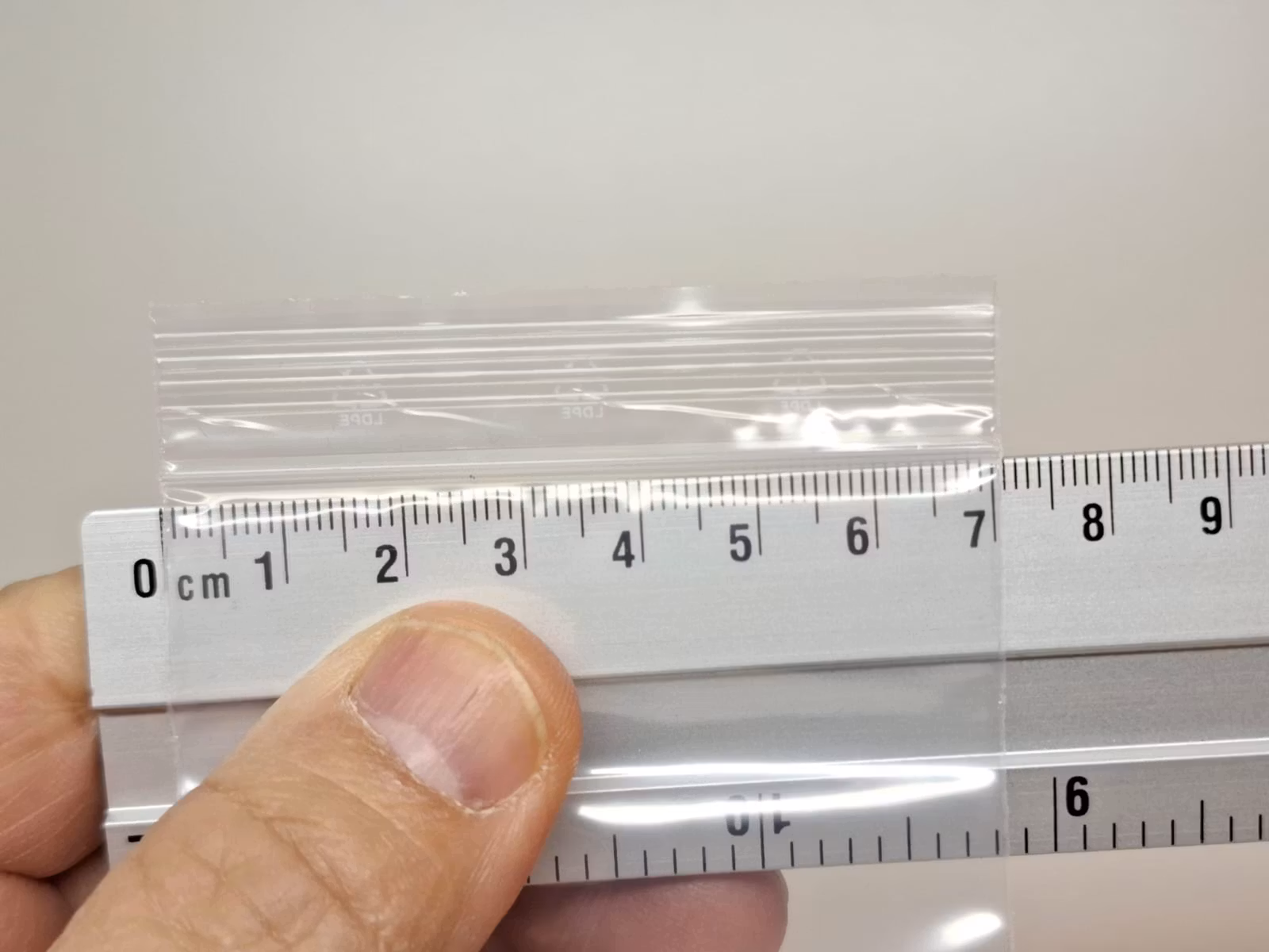 Blixtlåspåsar / Zippåsar: 70x100 mm (300 st)