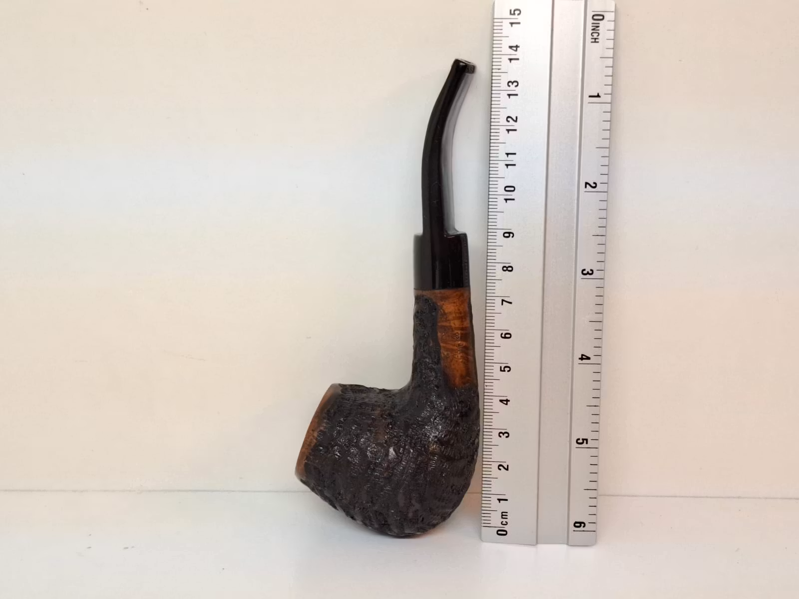 2 stycken Angelo pipor (rak + halvböjd) + Pipställ