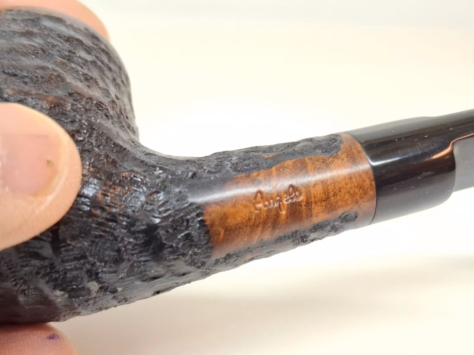 2 stycken Angelo pipor (rak + halvböjd) + Pipställ