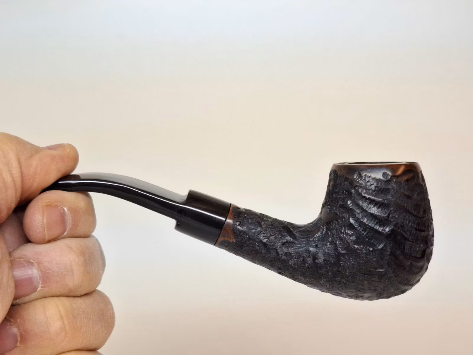 2 stycken Angelo pipor (rak + halvböjd) + Pipställ