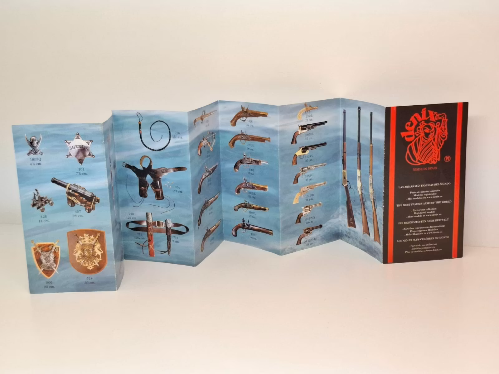 Flintlås pistol / replika från DENIX