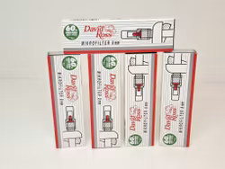 5 paket: DAVID ROSS Filter munstycke (cigarett)