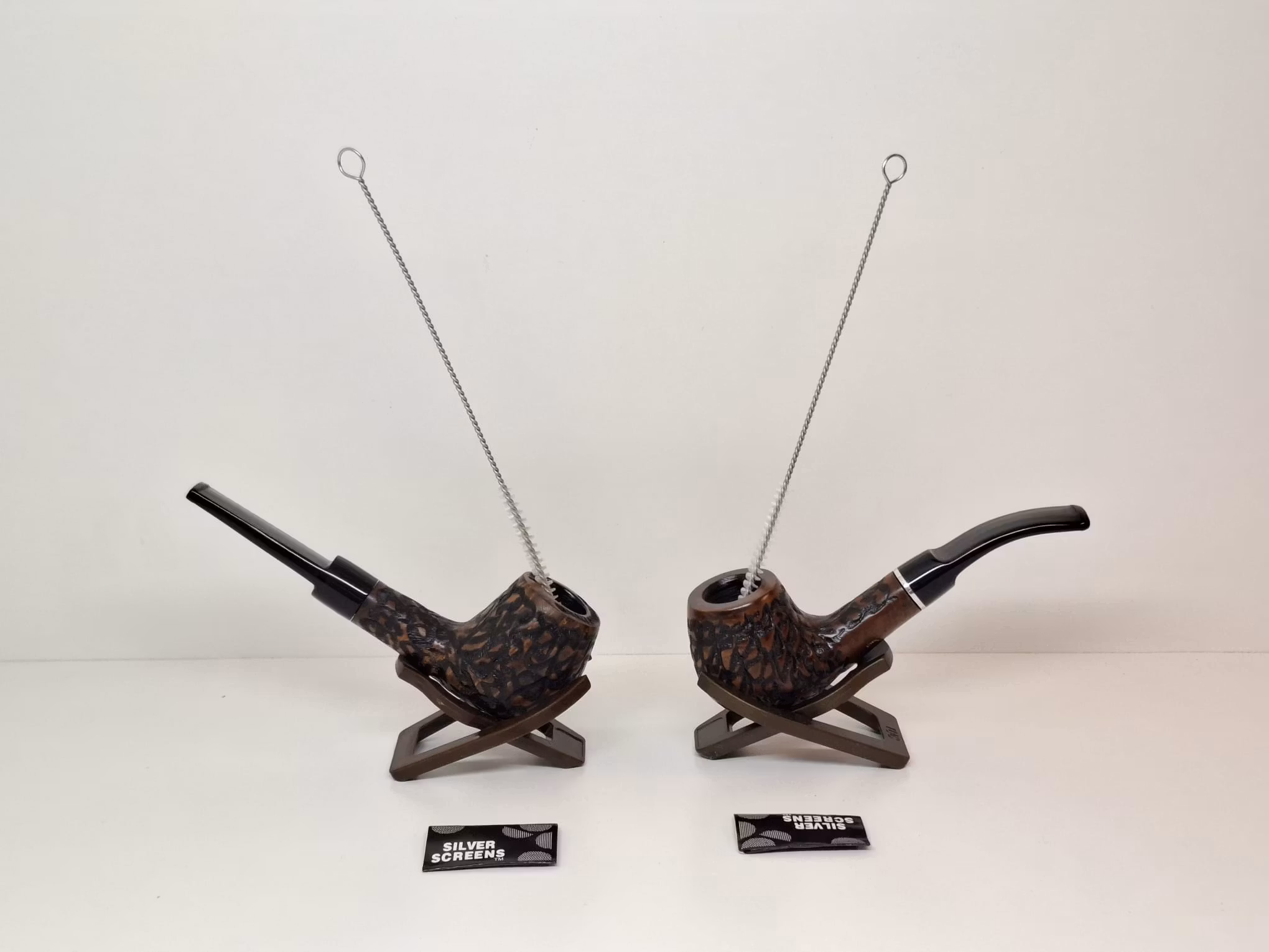 2 stycken Angelo pipor (Rak + Böjd)