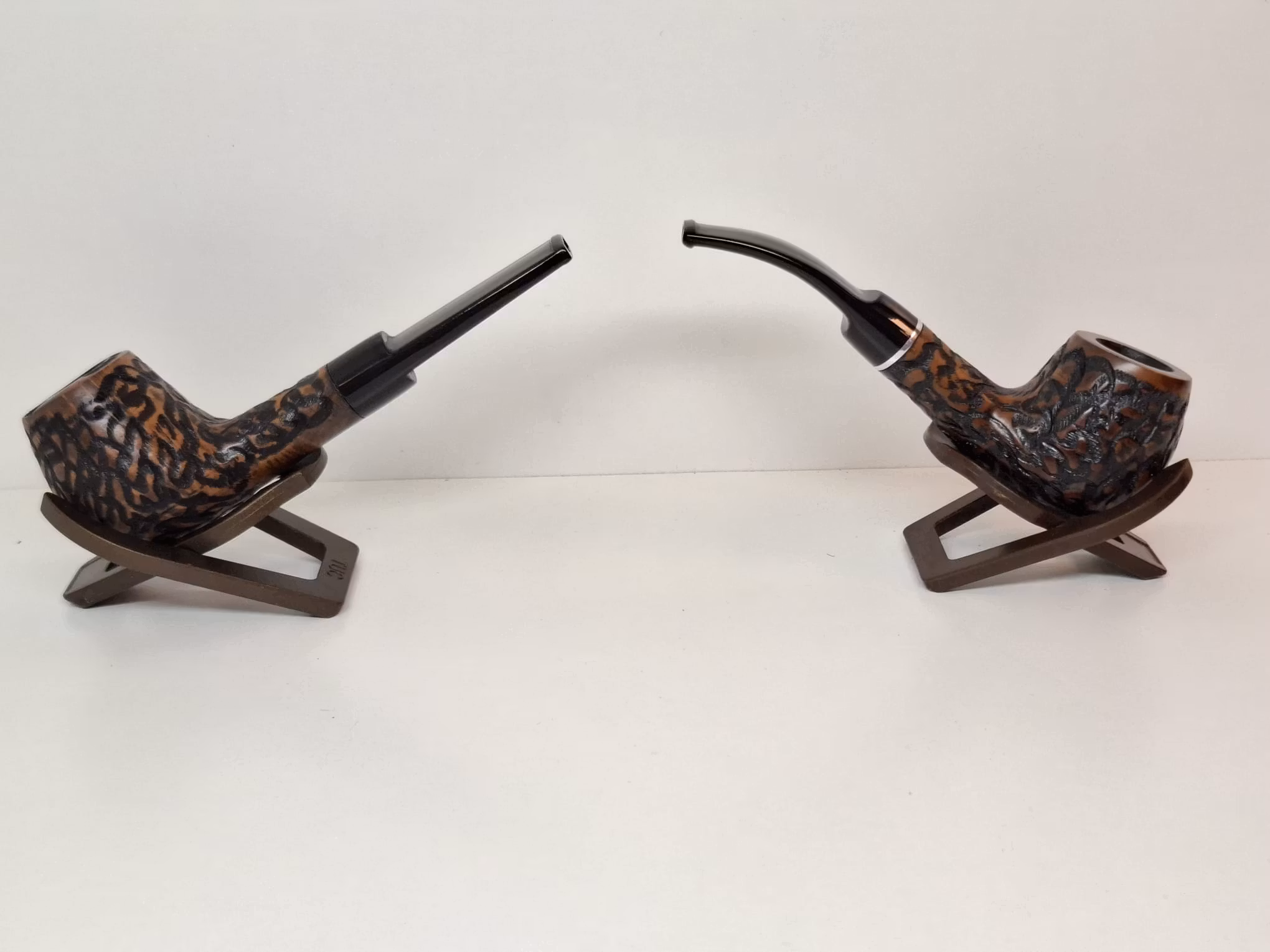 2 stycken Angelo pipor (Rak + Böjd)