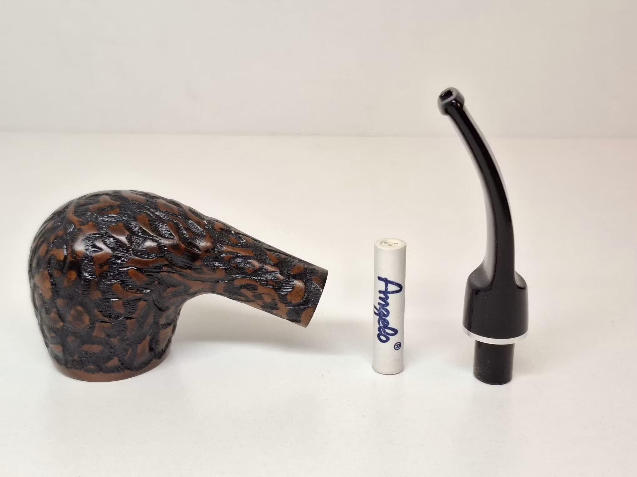 2 stycken Angelo pipor (Rak + Böjd)