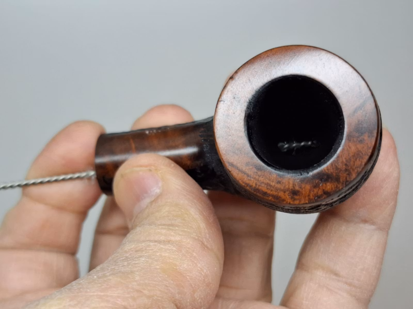 2 stycken Angelo pipor (rak + halvböjd) + tillbehör