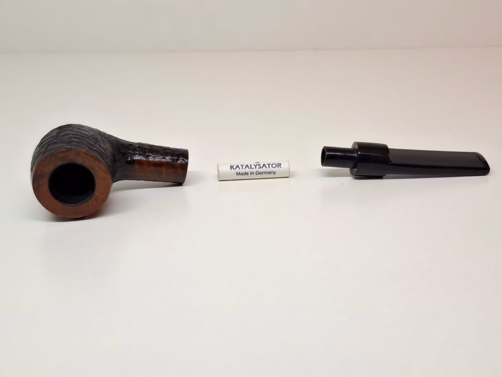 2 stycken Angelo pipor (rak + halvböjd) + tillbehör