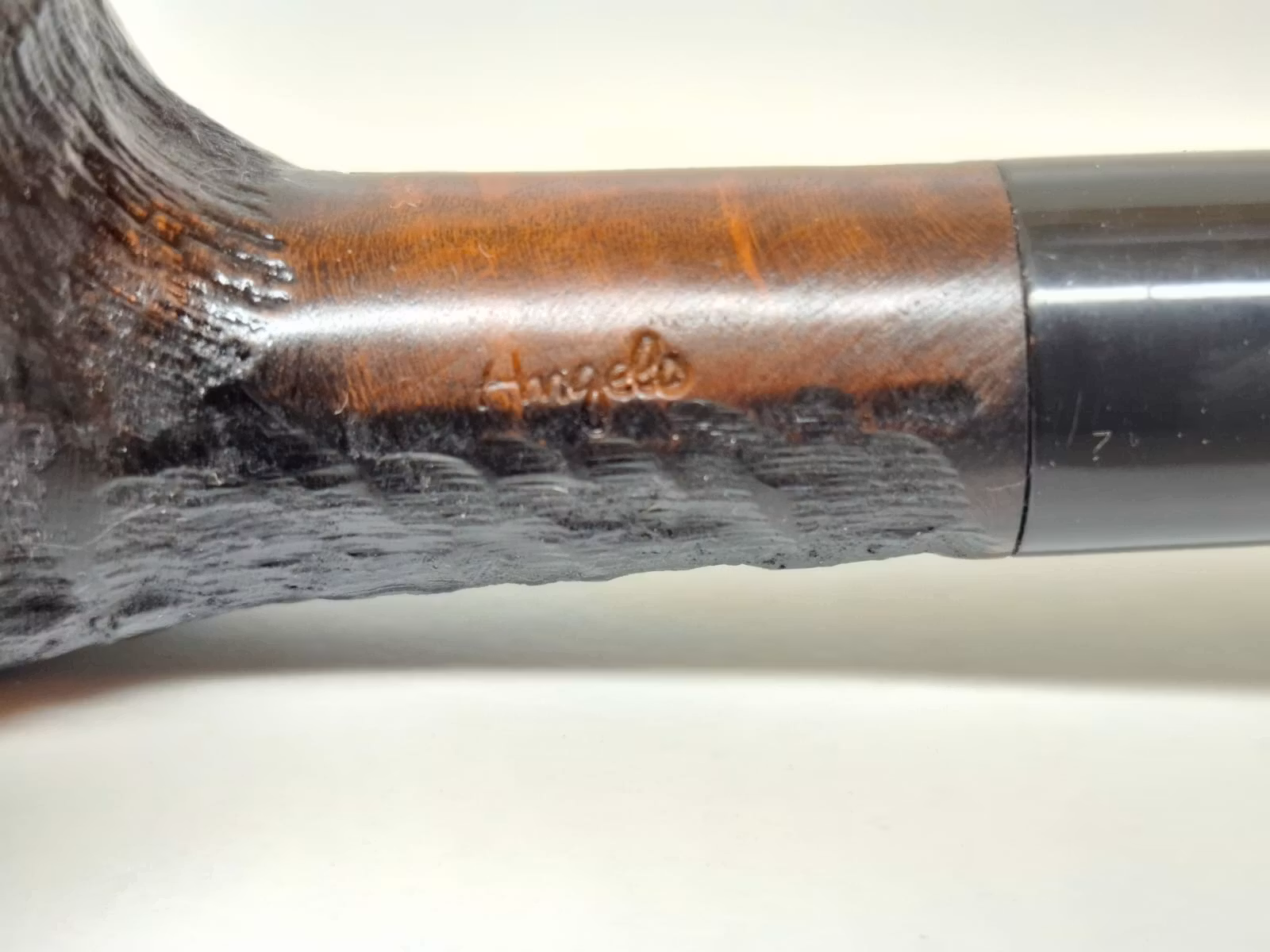 2 stycken Angelo pipor (rak + halvböjd) + tillbehör