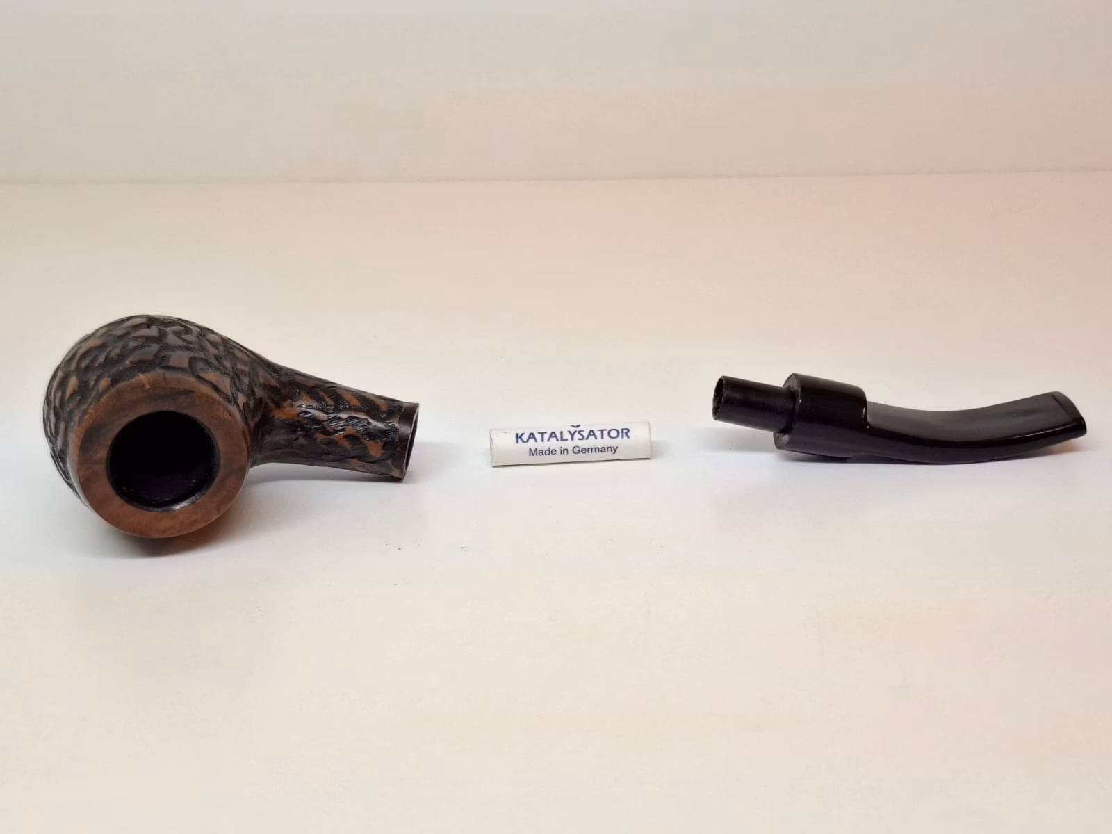 2 stycken Angelo pipor (rak + halvböjd) + tillbehör