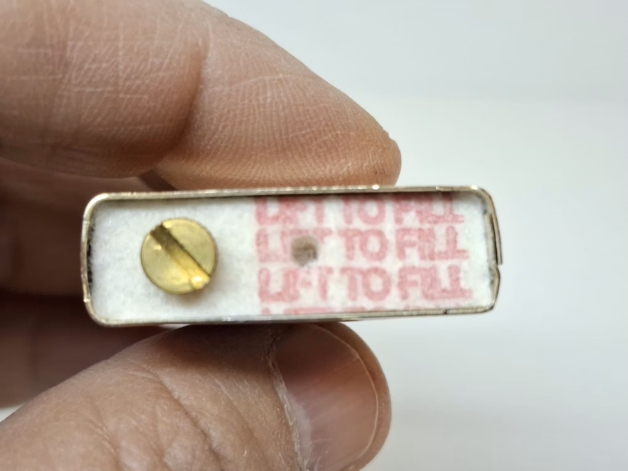 Zippotändare GOLD + tillbehör